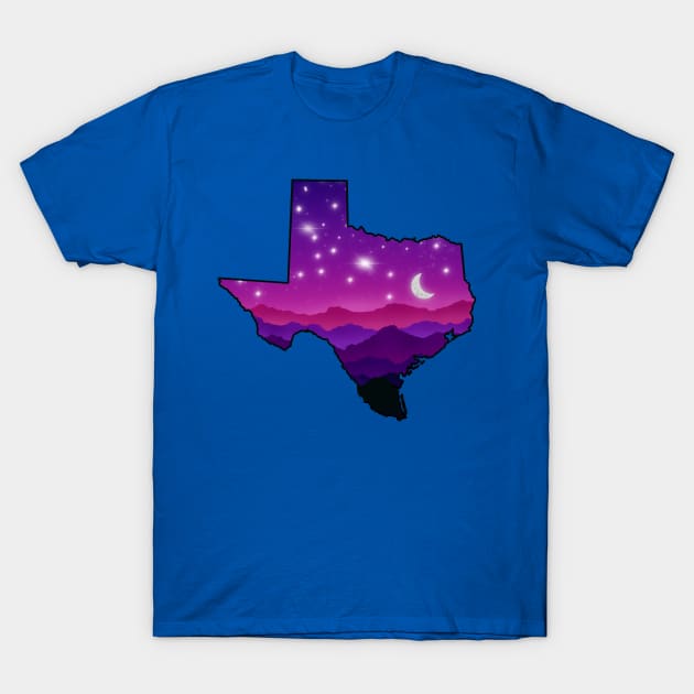 Texas City sunset T-Shirt by LM Designs by DS